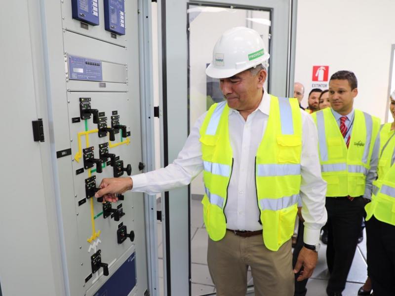 inauguracion de subestacion electrica en tocumen