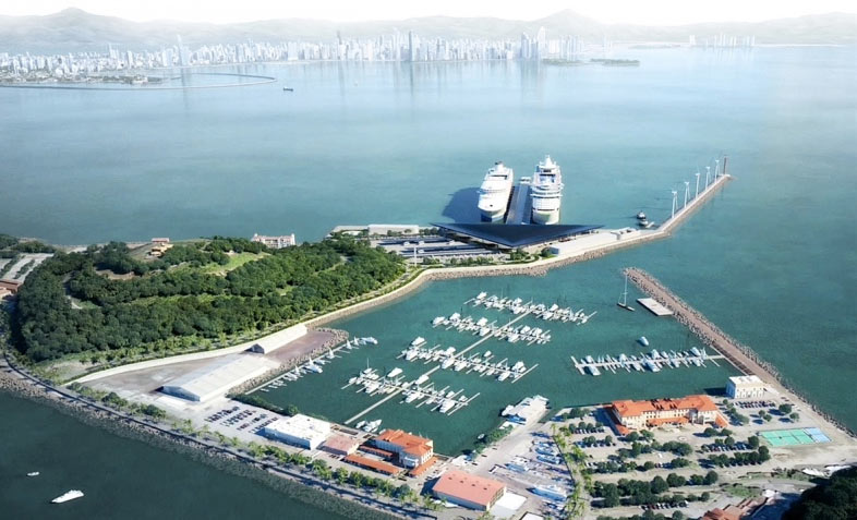 Abre licitación para operar puerto de cruceros de Amador en Panamá