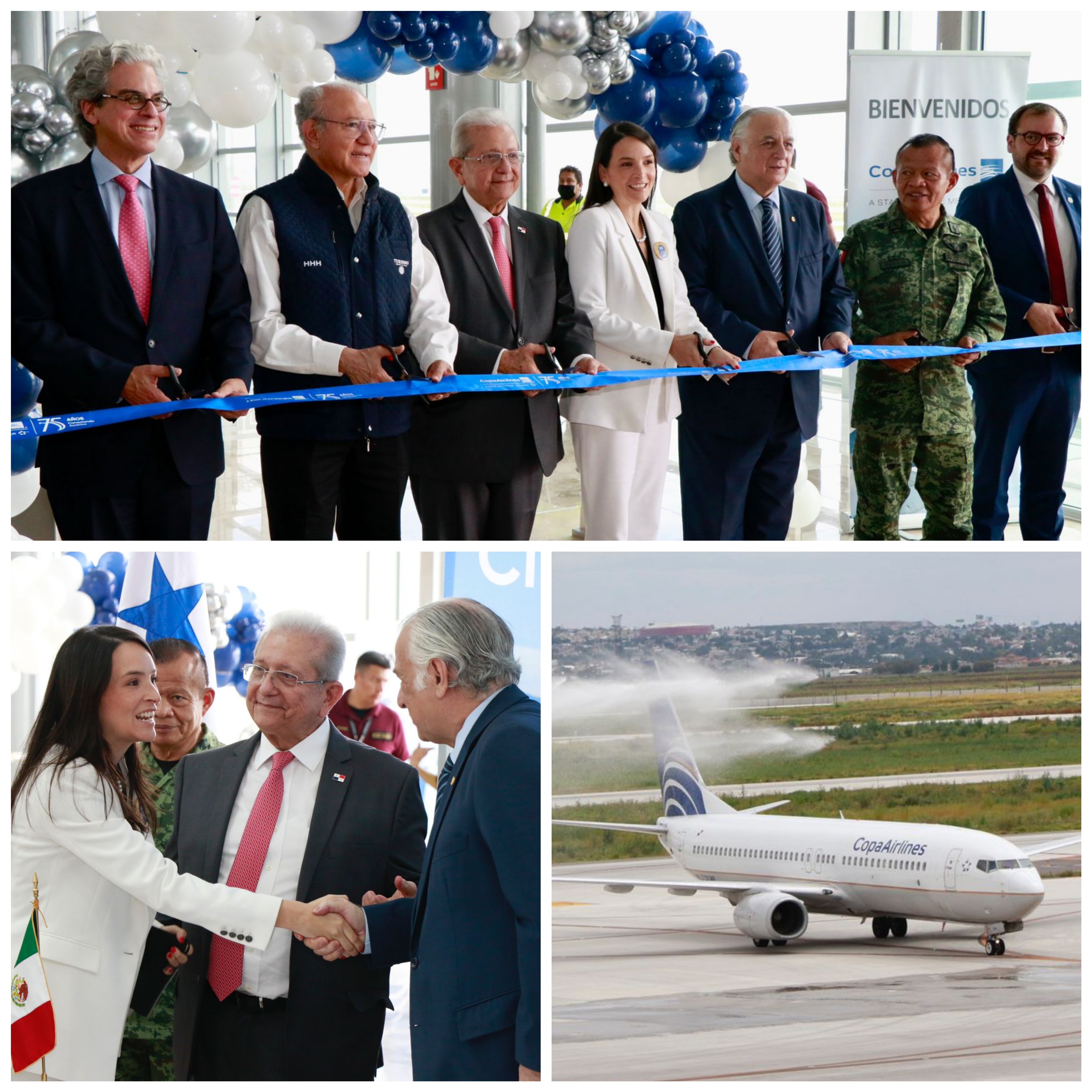 Aterriza en el AIFA el primer vuelo procedente de Panamá