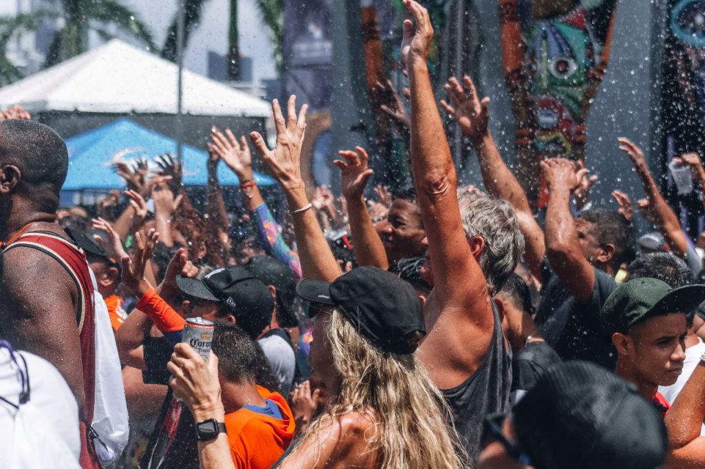 Turistas disfrutan del Carnaval de #Panamá