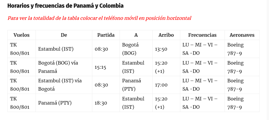 vuelos a panama