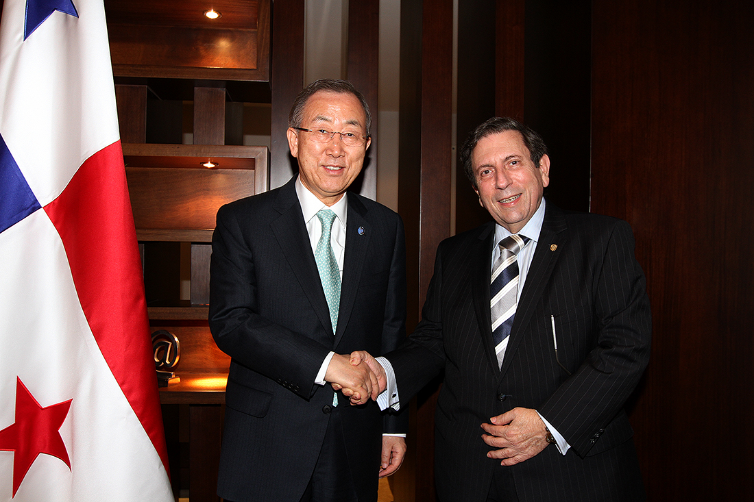 Secretario General de la ONU agradece apoyo de Panamá al hub humanitario regional