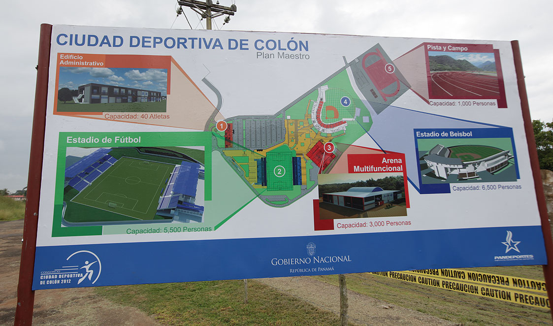 Inician la construcción de Ciudad Deportiva de Colón