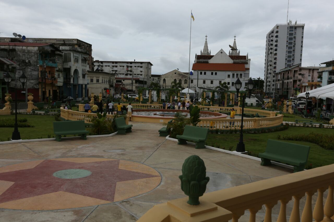 Inauguran primeras obras de restauración de ciudad panameña de Colón