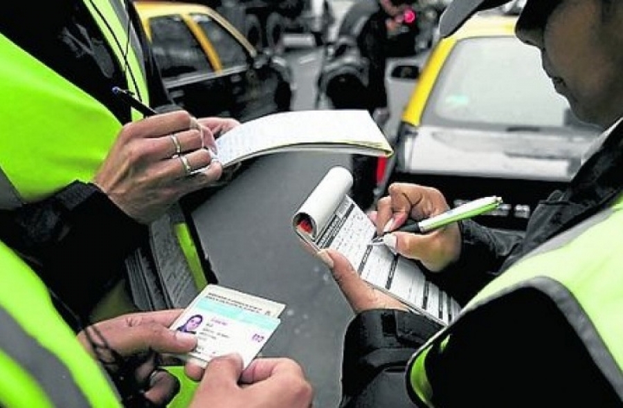 Aumento de las multas de tránsito