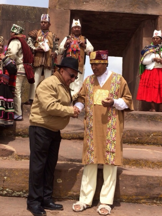 Delegación panameña asistió a posesión de Evo Morales