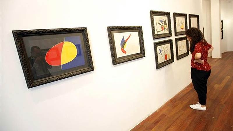 En Panamá muestra "El cántico del sol" de pintor español Joan Miró