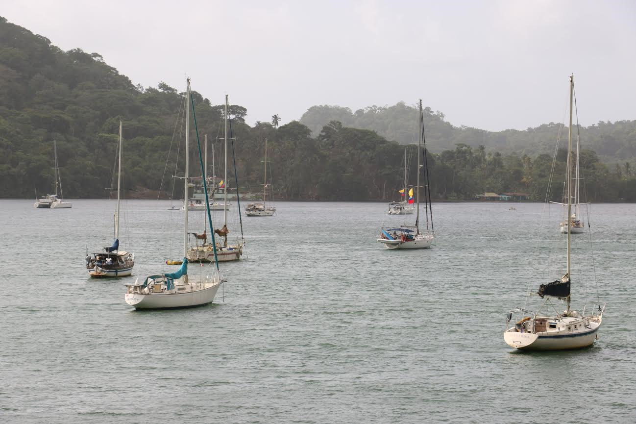 Rally de veleros llega a la bahía de Portobelo