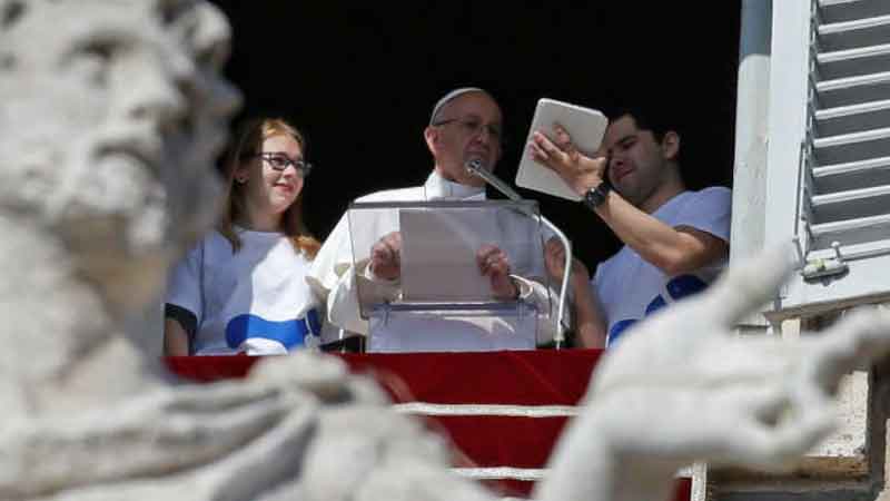 El Papa Francisco se inscribe en la JMJ de Panamá