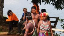 160 jóvenes de todas partes del mundo visitan, comunidades indígenas de Panamá. 