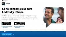 Blackberry messenger vuelve a relanzarse para Android e iPhone