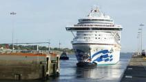 Canal de Panamá recibe primer crucero neopanamax de la temporada