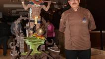 Presentan escultura gigante de chocolate en homenaje al Canal