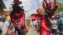 Congos y diablos se tomaron calles de Portobelo