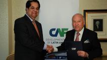 CAF firma acuerdos de cooperación con el NDB y el IIB