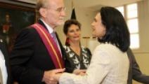 Panamá condecora a embajador de Alemania