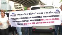 Convocan a taxistas a nuevo paro en protesta contra Uber en Panamá