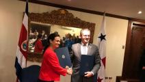 Panamá y Costa Rica acuerdan 70 puntos de cooperación