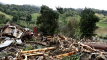 Continua reconstrucción de áreas afectadas en Cerro Punta