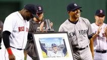 Homenaje a Mariano Rivera en el Fenway Park de los Medias Rojas de Boston